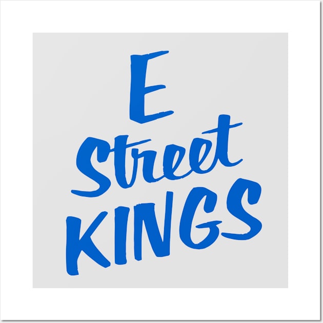 E Street KINGS Softball Team Wall Art by Third Unit